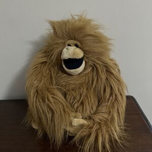 VTG People Pals Orangutan Ape Monkey Realistic Plush Stuffed Animal 1992 14"